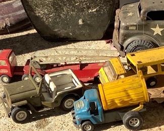 Vintage cars and trucks