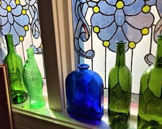 More colored bottles