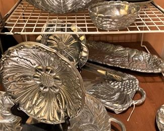 Arthur Court and other metal ware