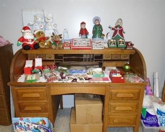 vintage roll top desk