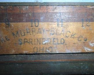 early carpenter's "ruler" approx  5 ft