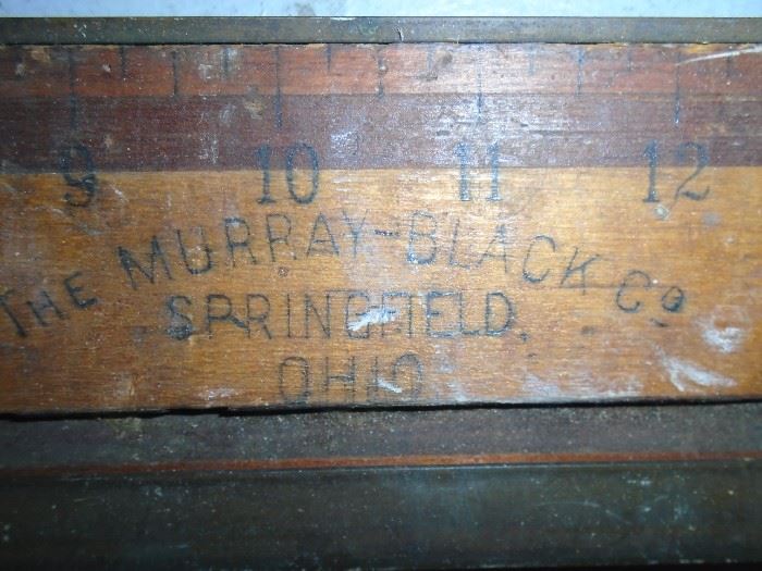 early carpenter's "ruler" approx  5 ft