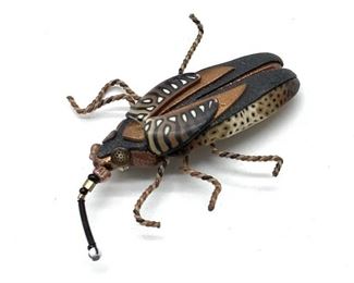 JOYCE FRITZ Large Insect Brooch
