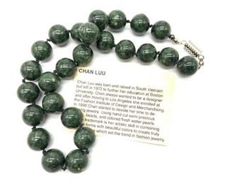 CHAN LUU Luxury Natural Stone Beaded Necklace, Box
