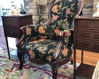 Pair of Elegant Copper lined Humidor smoke stands  