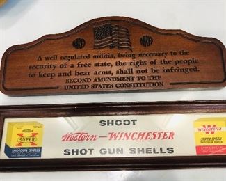 Ladies, what a great gift for Christmas…what man does not need an NRA plaque! 