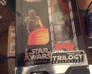 NIB NOS - STAR WARS TRILOGY Collection Action Figurine *Boba Fett*