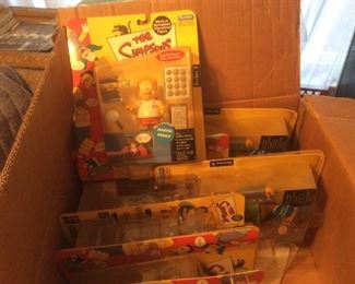 SEALED, NIB NOS - The Simpsons Playmates Interactive Figurines  