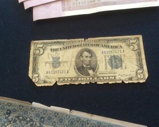 Federal Reserve Note $5, 1934