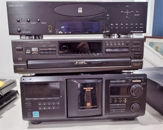 ESCIENTI CD Player, TECHNICS 5 CD Changer, SONY CD Player
