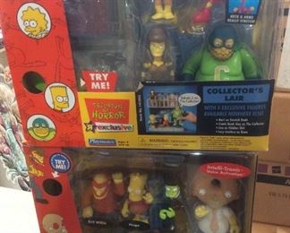SEALED, NIB NOS - The Simpsons Collectibles