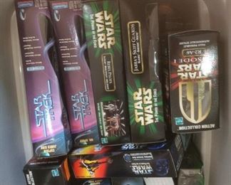NIB Star Wars Collectibles