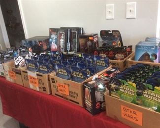 NIB Star Wars Collectibles