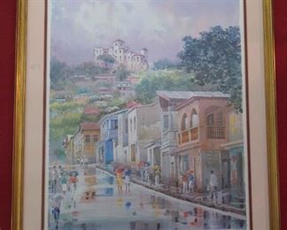 Castillo Serralles Signed And Numbered Limited Edition Print