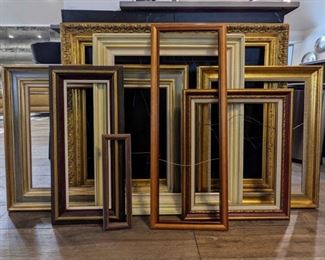 Large High Quality Vintage Wooden Frames