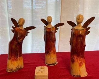 Pottery Angels Willow Tree