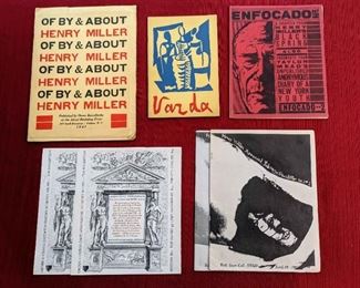 Rare Vintage Henry Miller Publications And Ephemera