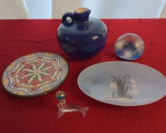 Shades Of Blue Vintage Decor