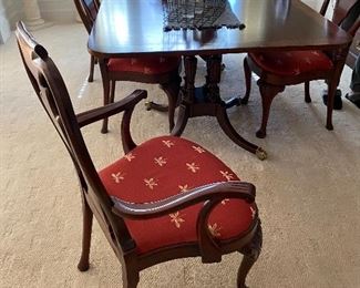 Baker Georgian Style Arm Chair