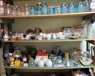 Lots and lots of everything in basement