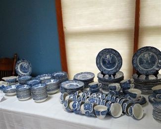 Enormous collection of England Liberty Blue