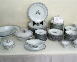 Noritake set of China in Avon pattern