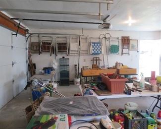 Another view of garage