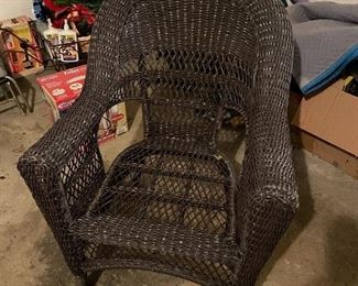 Outdoor Weather Wicker Chair