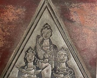 Vintage Printer's Block stamps