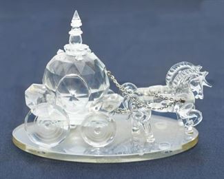 Swarovsky Cinderella Crystal Coach
