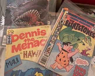 Dennis the Menace Comics, Flinstones comics, Gold Key Spotlight Comics