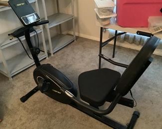 Stationary exercise bike