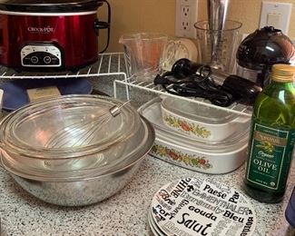 Vintage Pyrex, Crock Pot