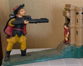 Cast Iron Bank William Tell