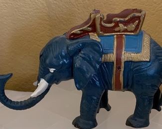 Cast Iron Bank Elephant