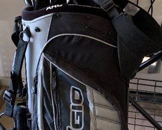 Golf Clubs and Bag