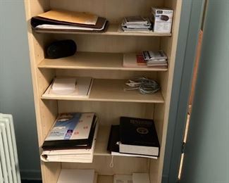 70 White book shelf