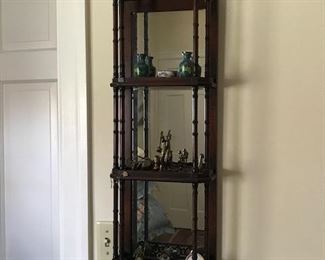 Hanging what-not shelf