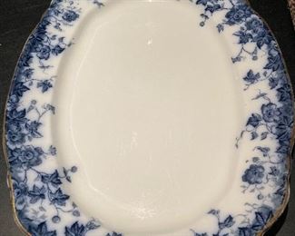 Burgess & Leigh, Burslem, semi porcelain “Vermont” platter