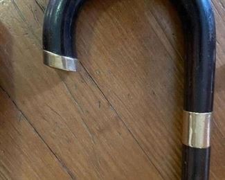 Vintage cane with 14k fittings