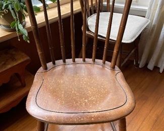 Stenciled Windsor chair - 1 of 4