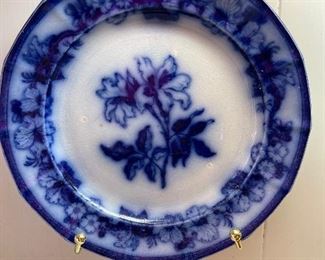 Flow Blue Plate