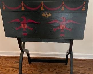 Trunk on stand