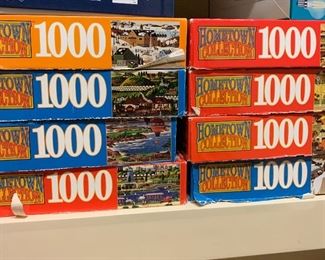 Puzzles in great shape and ready to be assembled over the winter weather!