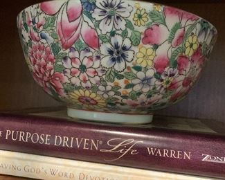 Floral bowl