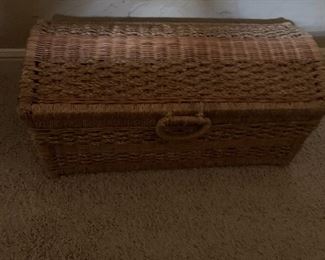 Rattan chest
