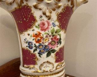 PARIS PORCELAIN RECTANGULAR SPILL VASE