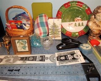 Craft items: quilt rulers, patterns and kits; general supplies