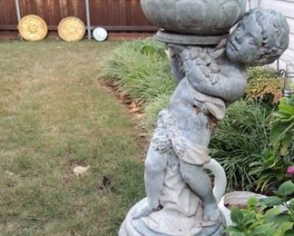Large garden statue