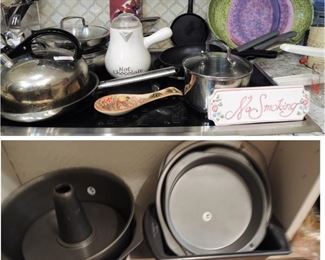 cooking and baking supplies. Quality pots and pans